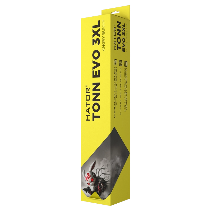 Игровой коврик для мыши HATOR Tonn EVO 3XL Angry bunny
