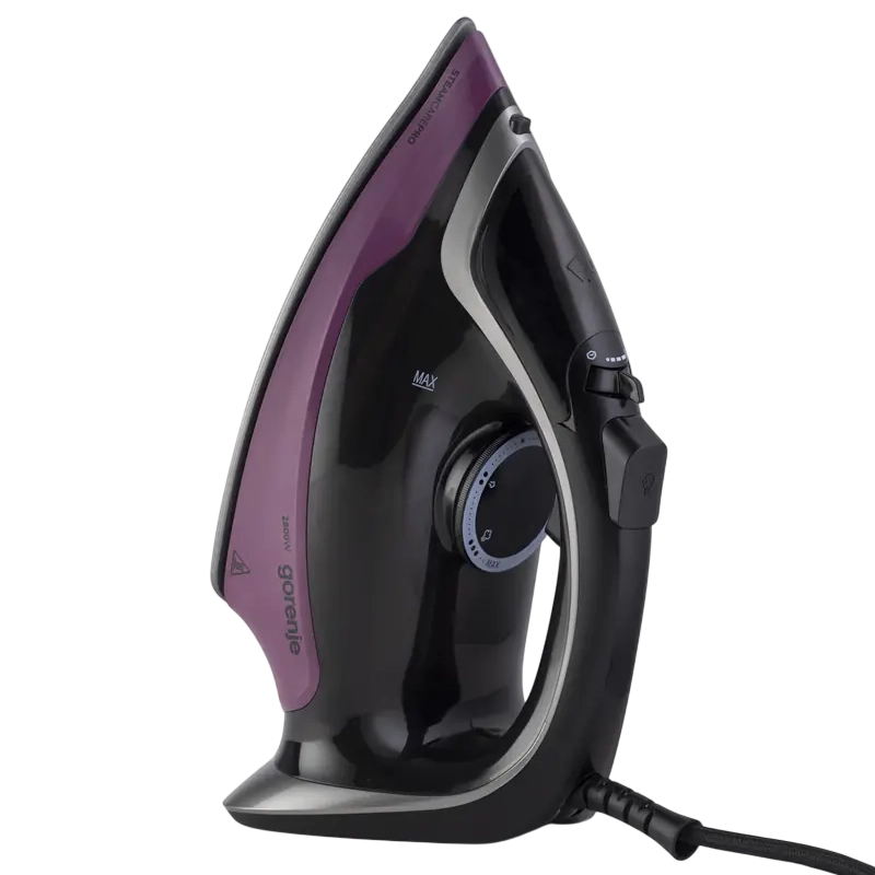 Fier de călcat Gorenje SIK2800BKV Negru | Violet
2800 W | 50 g/min | Ceramică