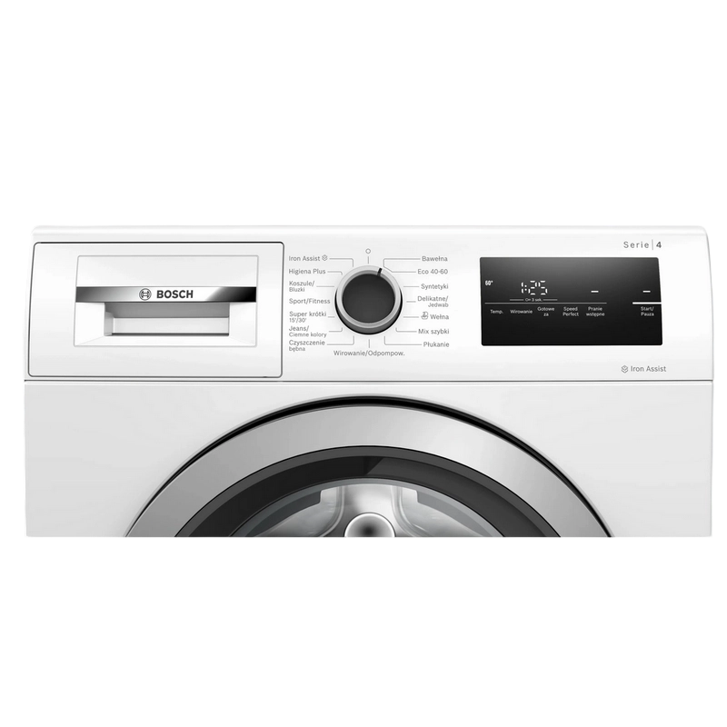 Mașină de spălat Bosch WAN2419EPL Alb
Independentă | 9 kg | 1200 rot/min