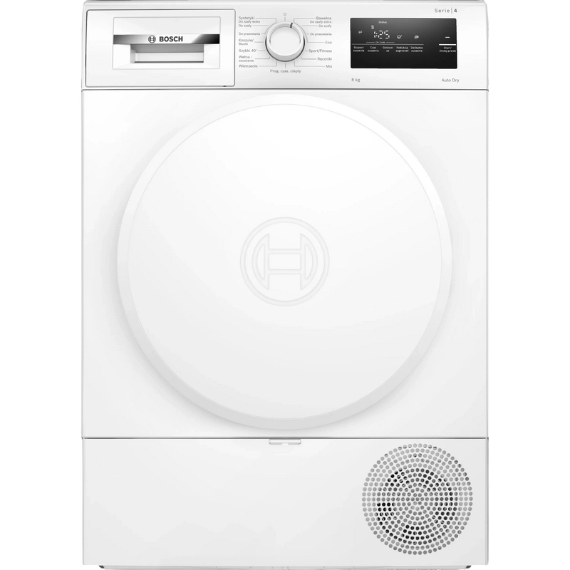 Купить  Сушильные машины - Сушильная машина Bosch WTH83277PL Белый..