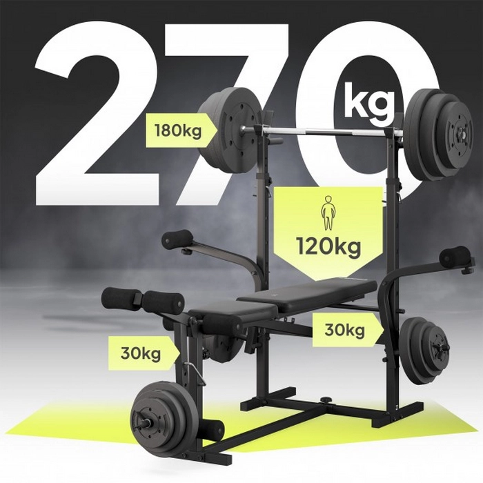Bancă fitness Zipro Ripped Negru
120 kg
