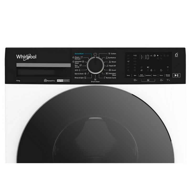Mașină de spălat Whirlpool WPM 07W ADS EE Alb
Independentă | 10 kg | 1400 rot/min