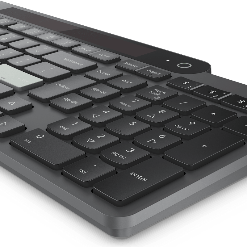 Клавиатура Lenovo Self-Charging Bluetooth Мембрана Черный
