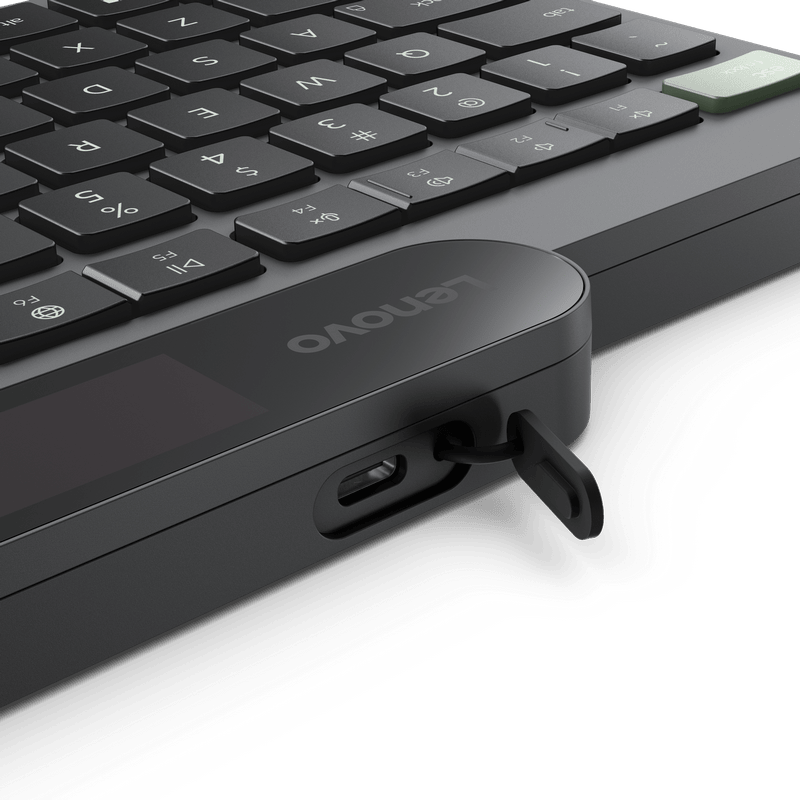 Клавиатура Lenovo Self-Charging Bluetooth Мембрана Черный