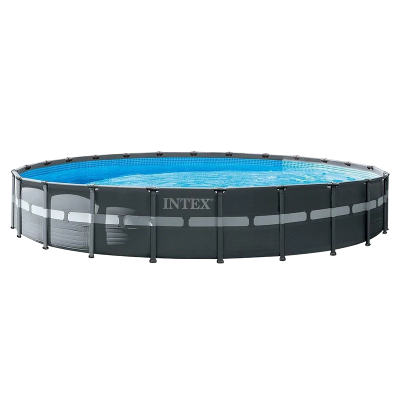 Piscină cu cadru metalic Intex Ultra XTR Frame 26340 Gri
Rotund | PVC