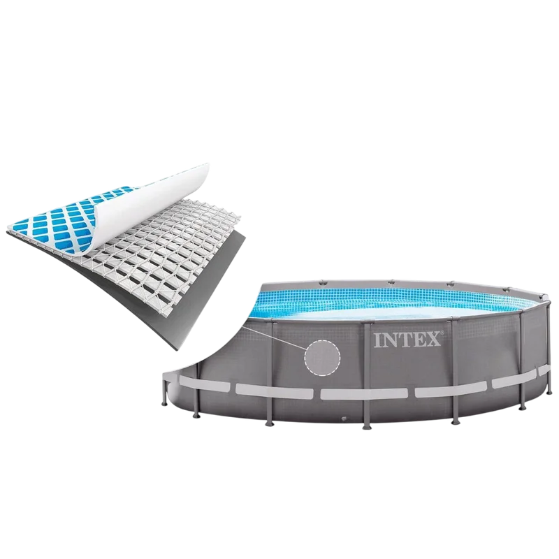 Piscină cu cadru metalic Intex Ultra XTR Frame 26340 Gri
Rotund | PVC
