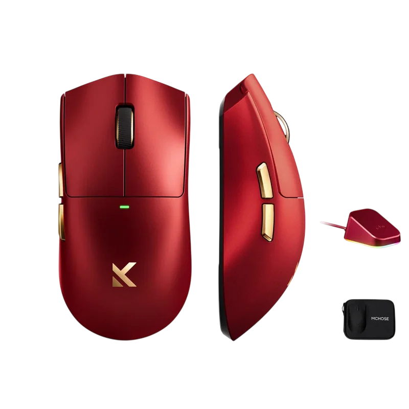 Gaming Mouse MCHOSE K7 Ultra Iron Red
Optical | 42000 dpi | Cu fir,Fără fir