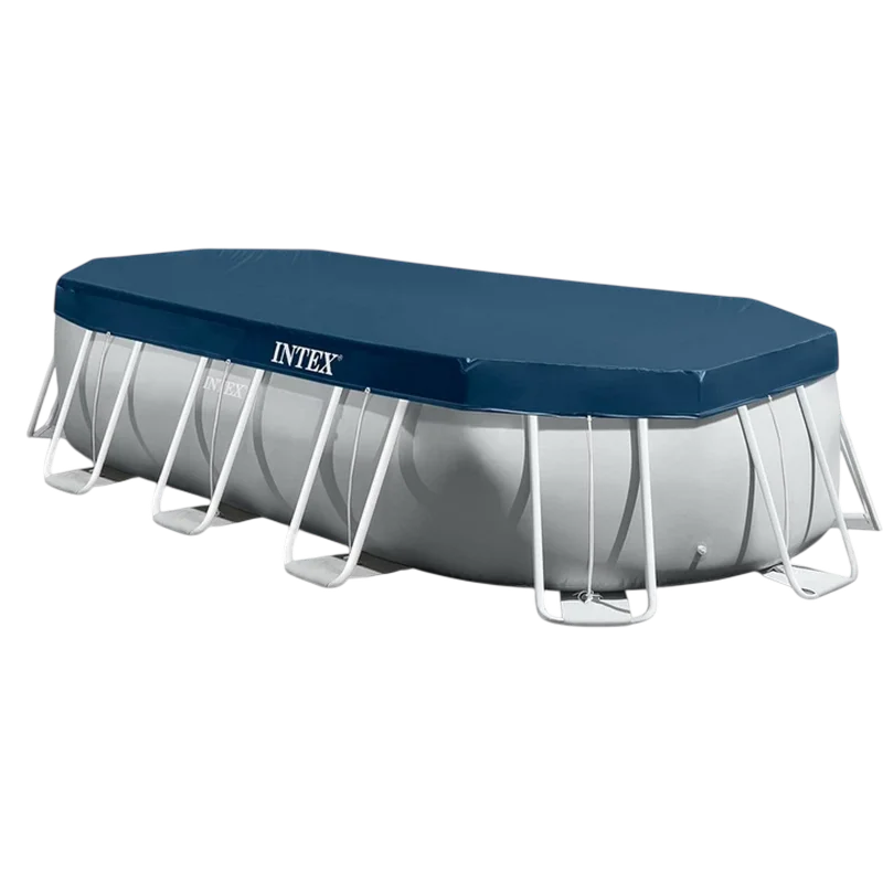 Piscină cu cadru metalic Intex Prism Frame 26796 Gri deschis
Oval | PVC