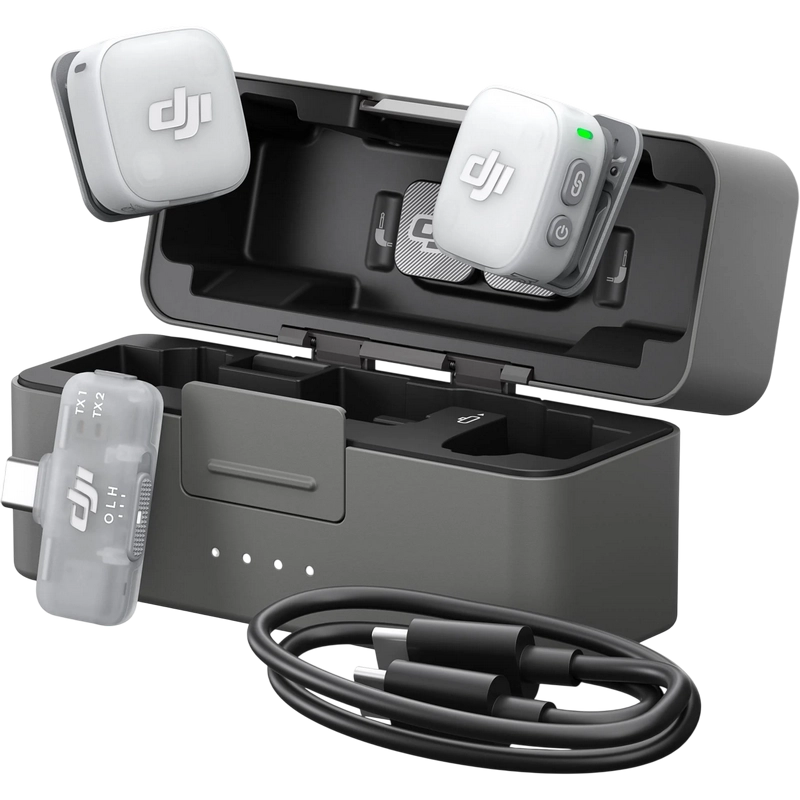 Microfon portabil pentru înregistrare vocală DJI Mic Mini 2 (2 TX + 1 Mobile RX + Charging Case) Fără fir Negru
Lavalier | Dinamic | 20 - 20000 Hz