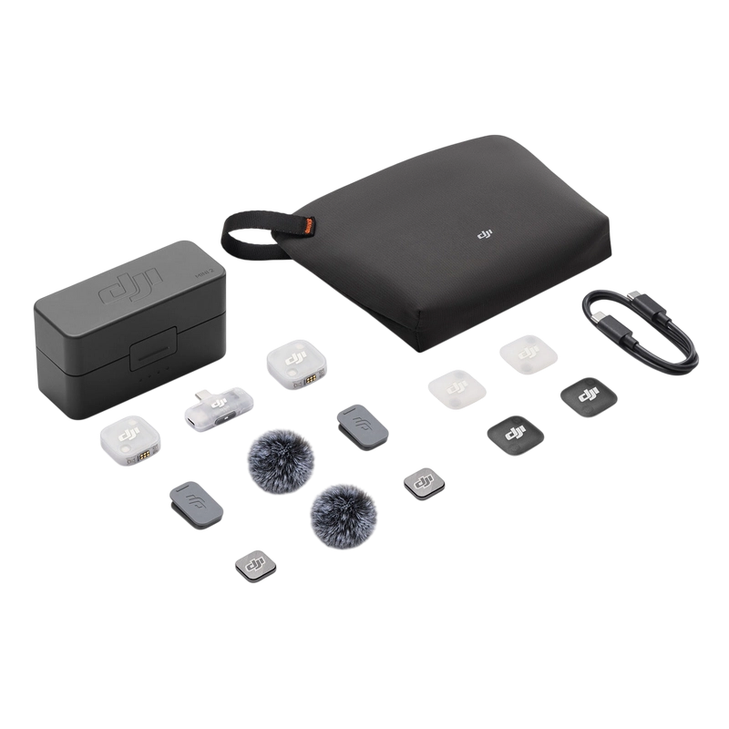 Microfon portabil pentru înregistrare vocală DJI Mic Mini 2 (2 TX + 1 Mobile RX + Charging Case) Fără fir Negru
Lavalier | Dinamic | 20 - 20000 Hz
