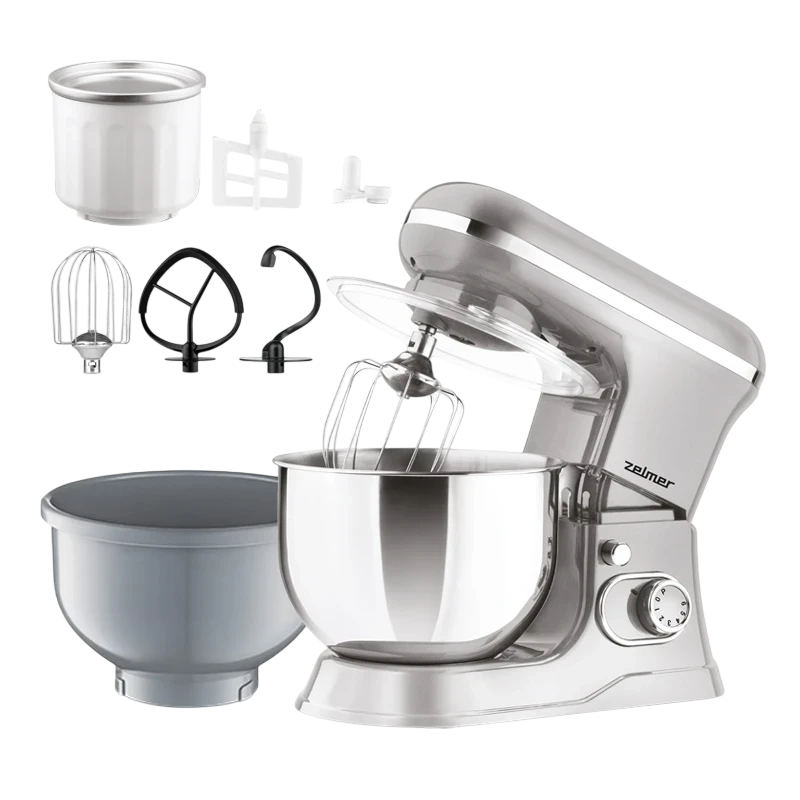 Миксер стационарный Zelmer ZKR1360 Серебристый