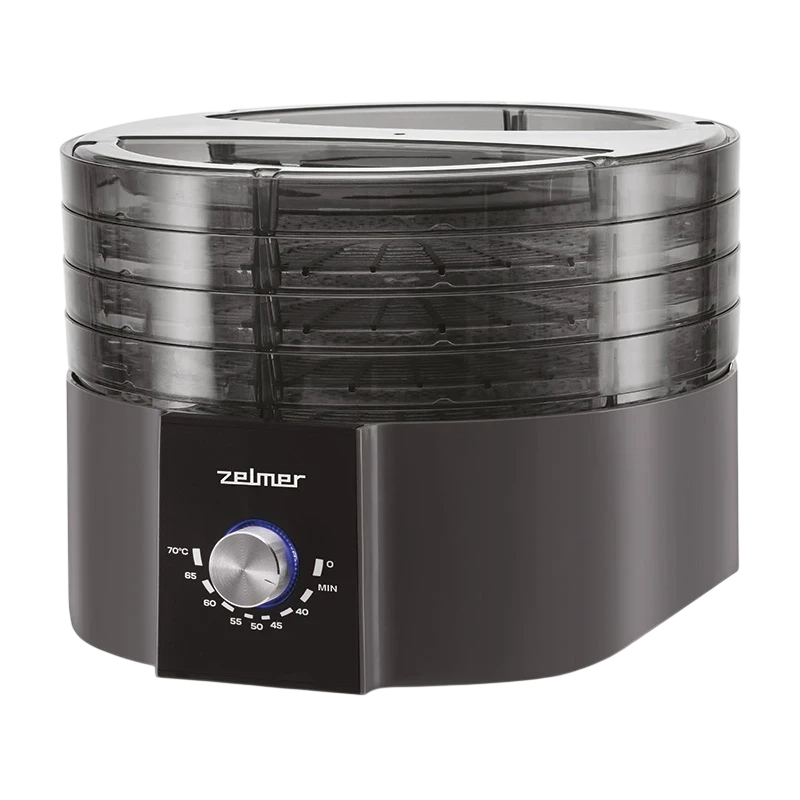 Сушилка для фруктов Zelmer ZFD1004 Чёрный