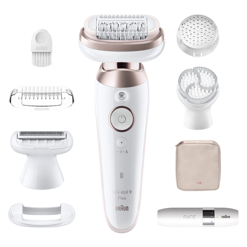 Cumpara  Epilatoare - Эпилятор Braun SES9360 Белый | Золотистый..