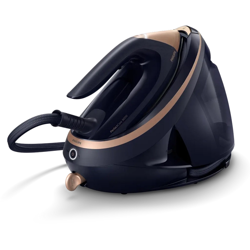 Fier de călcat cu generator de abur Philips PSG9050/20 Albastru | Bronz
3100 W | 180 g/min | 1800 ml | SteamGlide Elite