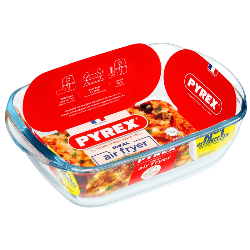 Форма для выпечки Pyrex 215B100 AirFryer Прозрачный