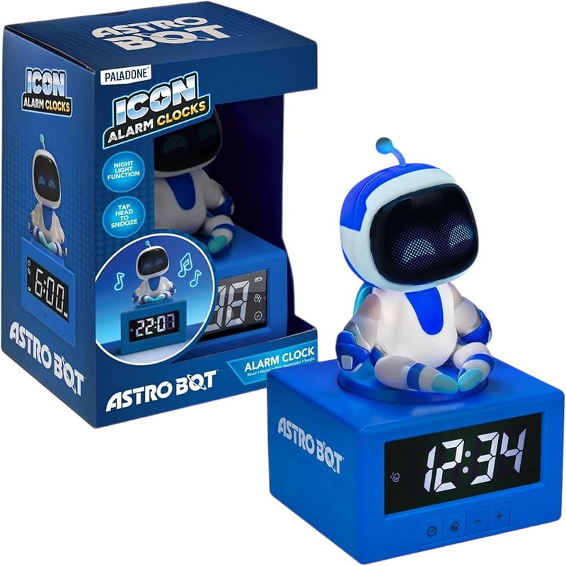 Цифровой будильник Paladone Astrobot Icon Alarm