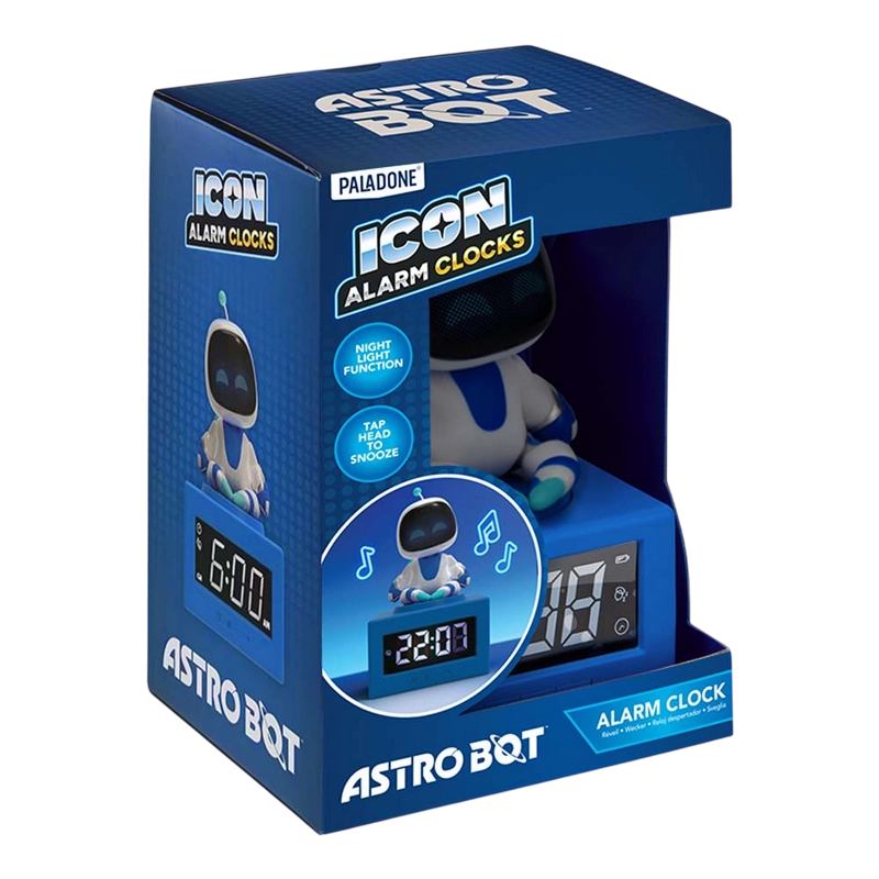 Цифровой будильник Paladone Astrobot Icon Alarm