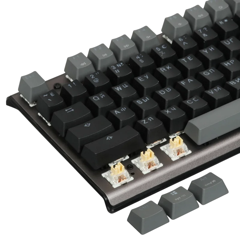 Tastatură A4Tech FS100 Mecanic Negru
Cu fir | Engleza,Rusă,Română