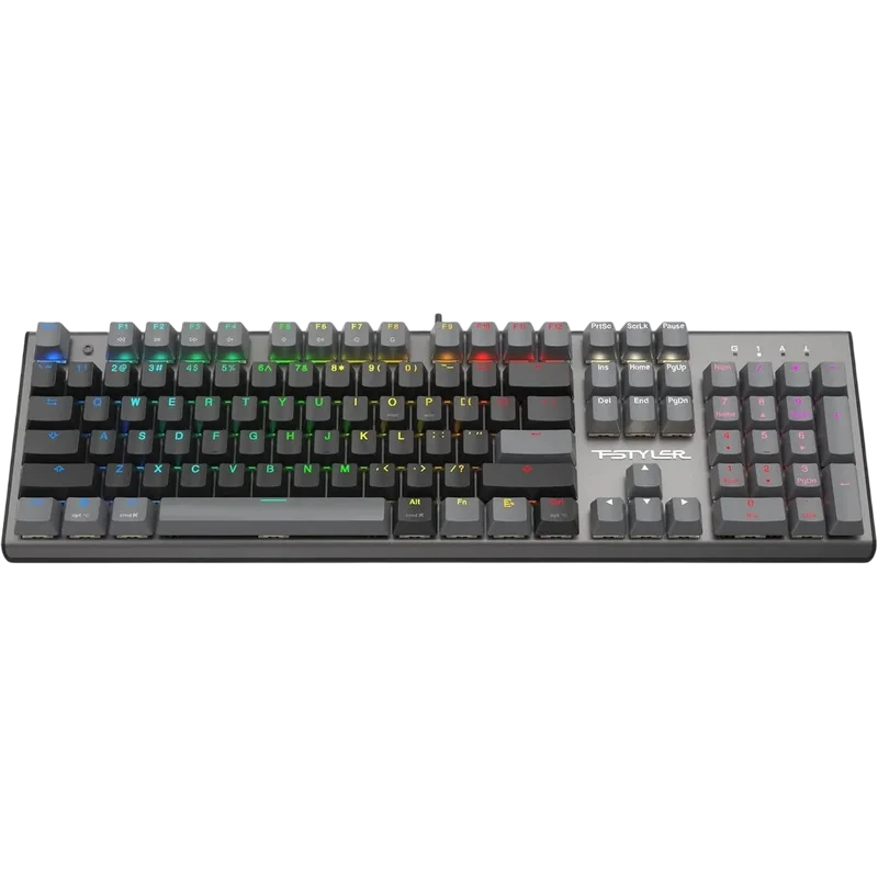 Tastatură A4Tech FS100 Mecanic Negru
Cu fir | Engleza,Rusă,Română