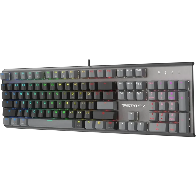 Tastatură A4Tech FS100 Mecanic Negru
Cu fir | Engleza,Rusă,Română