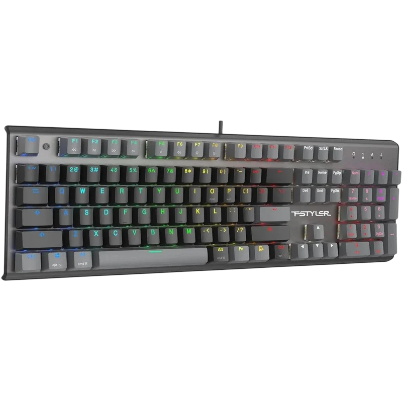 Tastatură A4Tech FS100 Mecanic Negru
Cu fir | Engleza,Rusă,Română