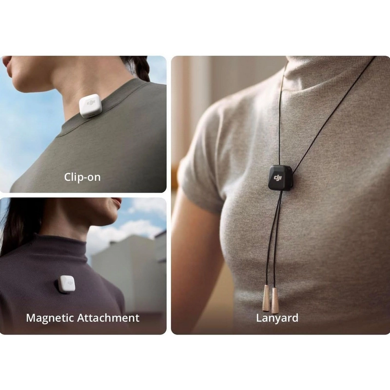 Microfon portabil pentru înregistrare vocală DJI Mic Mini (2TX + 1 Mobile RX) Fără fir Negru
Lavalier | 20 - 20000 Hz