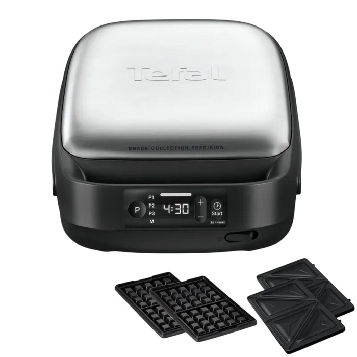 Сэндвичница Tefal SW872BF0 Черный | Серебристый