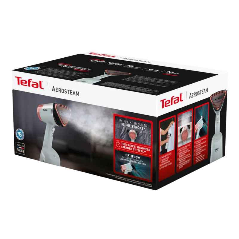 Aparat de călcat vertical cu aburi Tefal DT9814F0 Verde
1400 W | 100 ml | 20 g/min