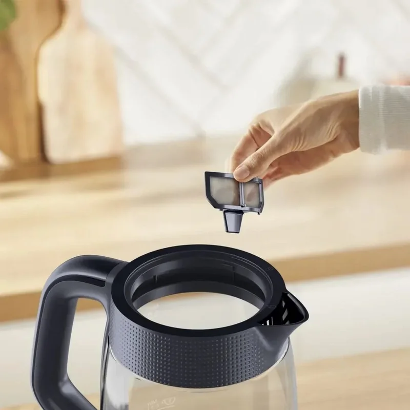 Fierbător electric Tefal KO2G08E0 Negru
2000 W | 1.7 l | Plastic,Sticlă