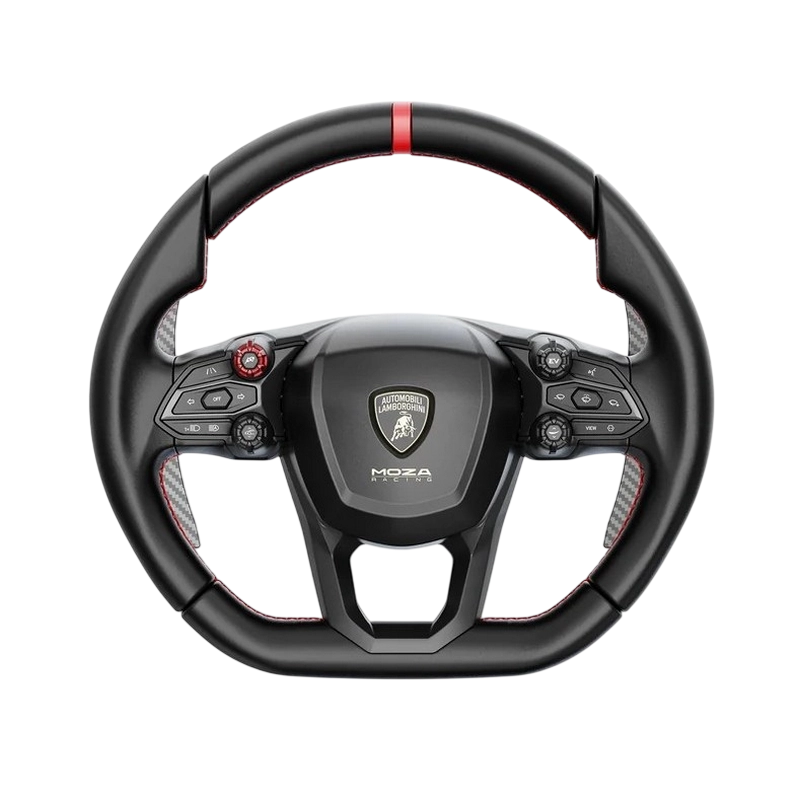 Игровой руль MOZA Lamborghini Revuelto Sim-Racing Чёрный