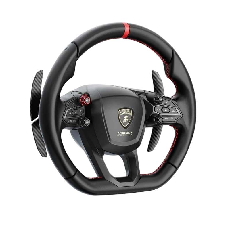 Игровой руль MOZA Lamborghini Revuelto Sim-Racing Чёрный