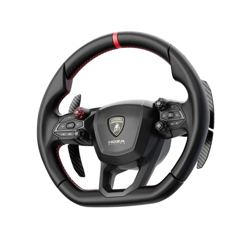 Игровой руль MOZA Lamborghini Revuelto Sim-Racing Чёрный