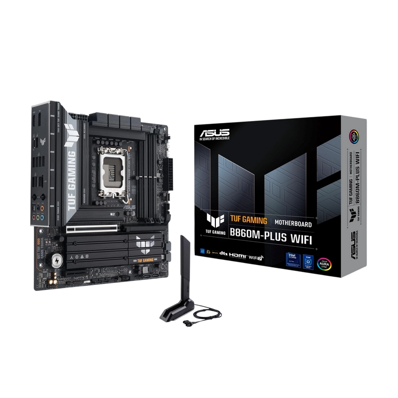 Материнская плата ASUS TUF GAMING B860M-PLUS WIFI LGA1851 Micro-ATX