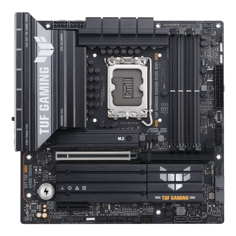 Материнская плата ASUS TUF GAMING B860M-PLUS WIFI LGA1851 Micro-ATX