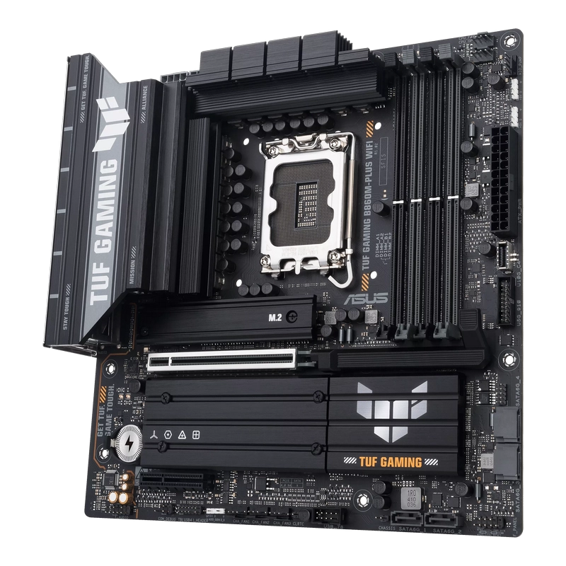 Материнская плата ASUS TUF GAMING B860M-PLUS WIFI LGA1851 Micro-ATX