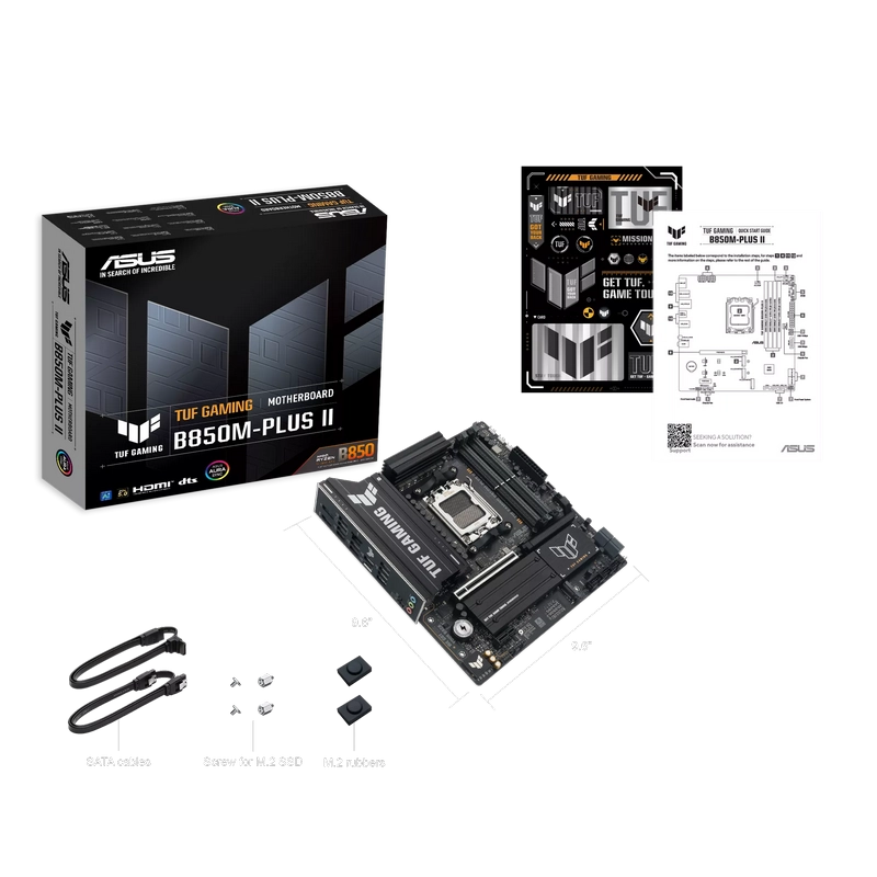 Материнская плата ASUS TUF GAMING B850M-PLUS II AM5 Micro-ATX