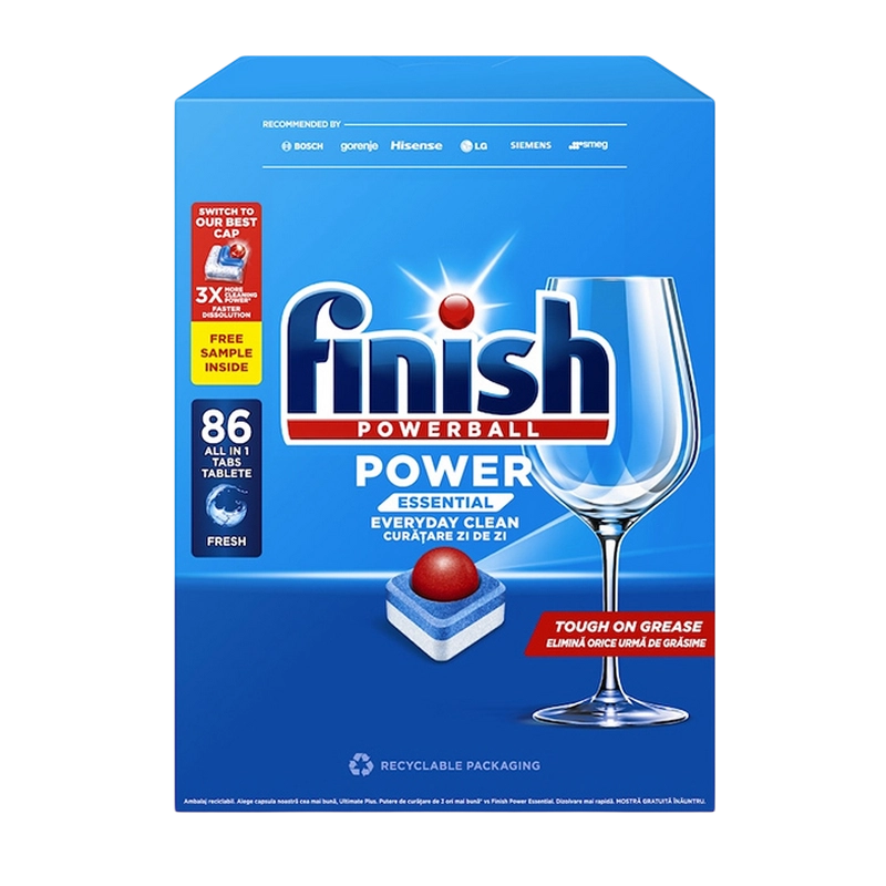 Таблетки Finish Essential Fresh..
