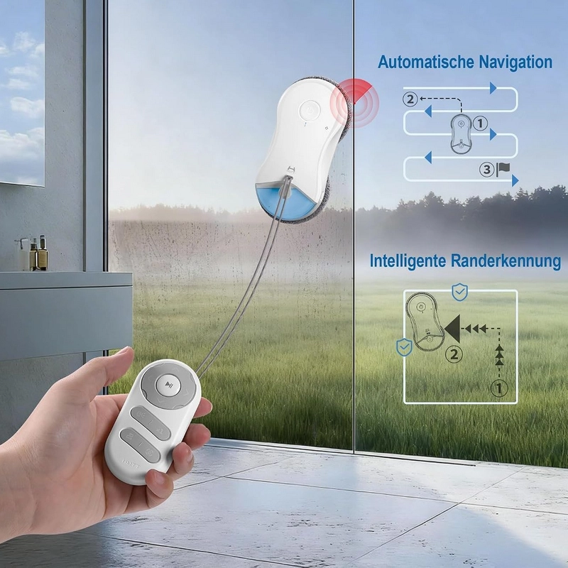 Robot pentru curățarea ferestrelor HUTT DDC55 Pro Alb
Container | 80 ml | 500 mAh | 5.4 kPa