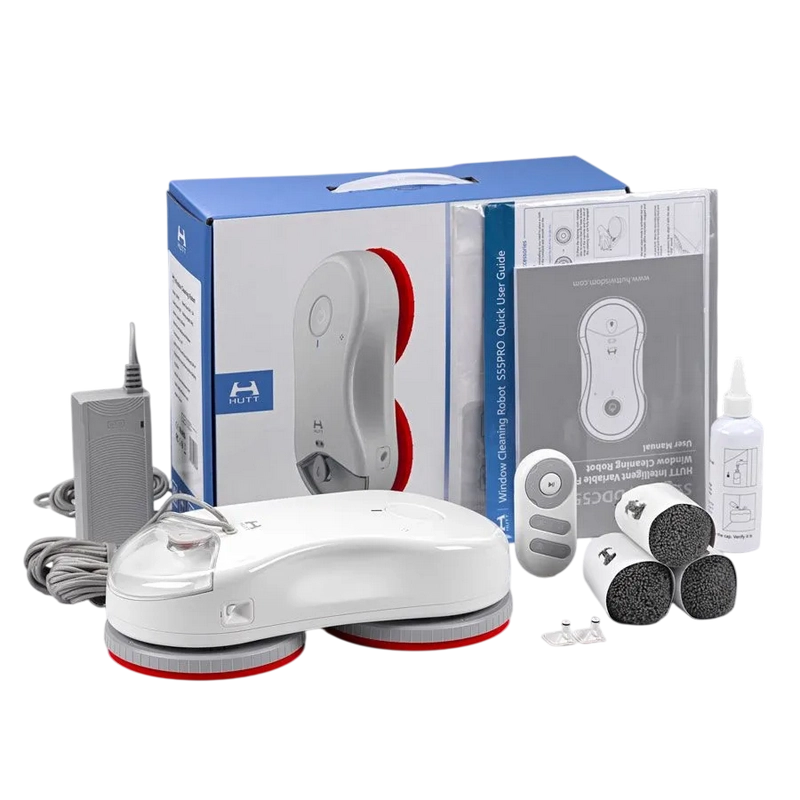 Robot pentru curățarea ferestrelor HUTT DDC55 Pro Alb
Container | 80 ml | 500 mAh | 5.4 kPa