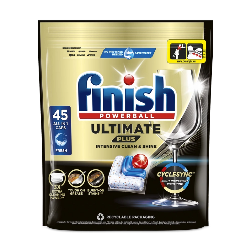 Таблетки Finish Ultimate Plus Fresh..
