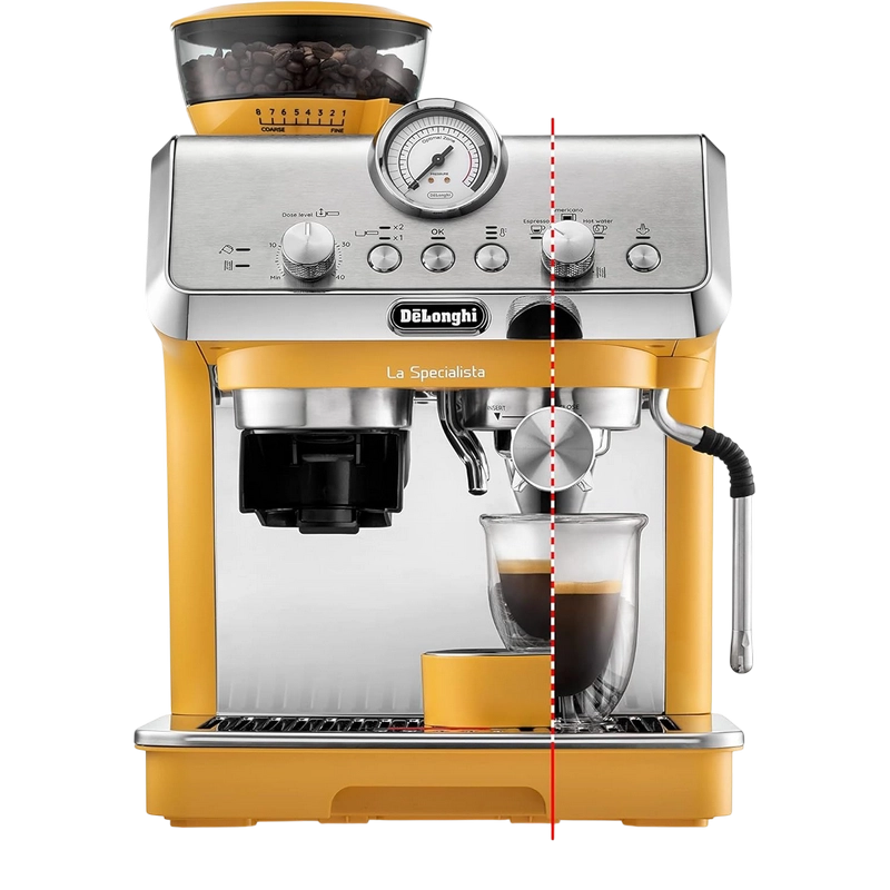 Кофеварка рожковая DeLonghi EC9155.YE Жёлтый
