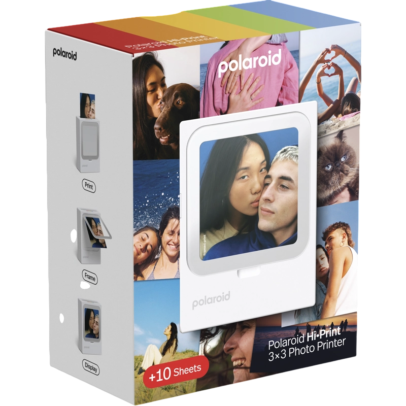 Imprimantă foto Polaroid Hi-Print 3x3 Pocket Alb
Color