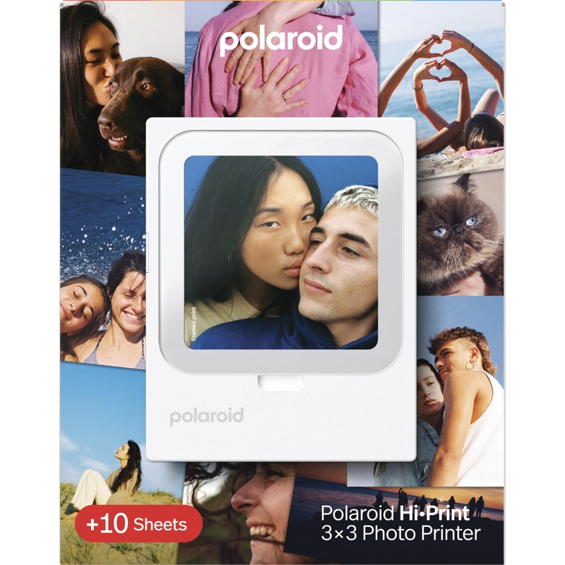 Imprimantă foto Polaroid Hi-Print 3x3 Pocket Alb
Color