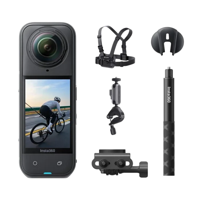 Cameră Video Sport Insta360 X5 Cycling Bundle Negru
2400 mAh | 1/1.28