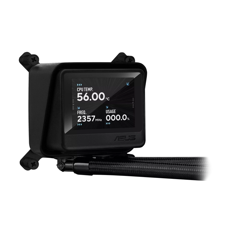 Cooler procesor ASUS MAX GAMING LC 360 ARGB LCD 120 mm
Lichid | 70.8 cfm