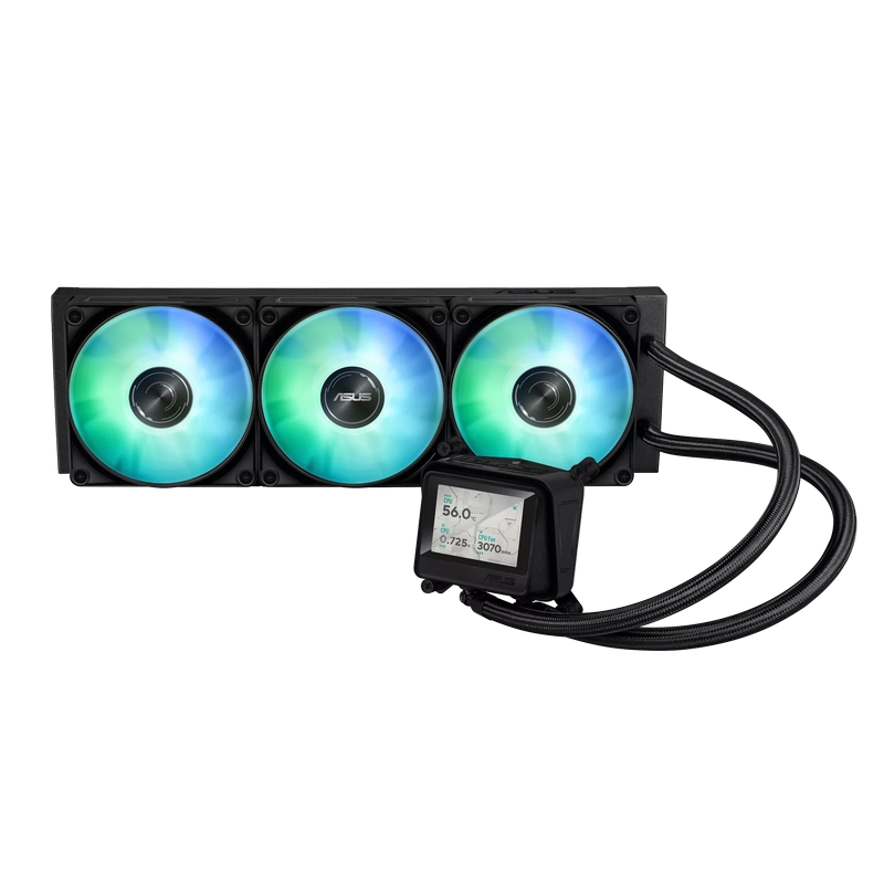 Cooler procesor ASUS MAX GAMING LC 360 ARGB LCD 120 mm
Lichid | 70.8 cfm