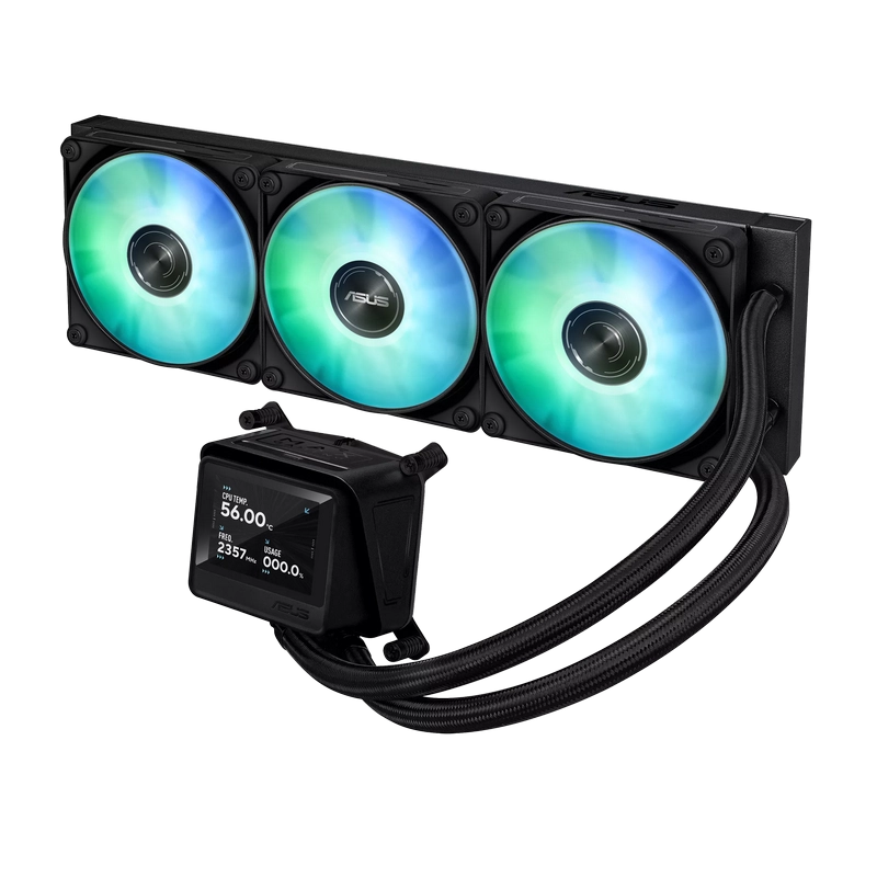 Cooler procesor ASUS MAX GAMING LC 360 ARGB LCD 120 mm
Lichid | 70.8 cfm