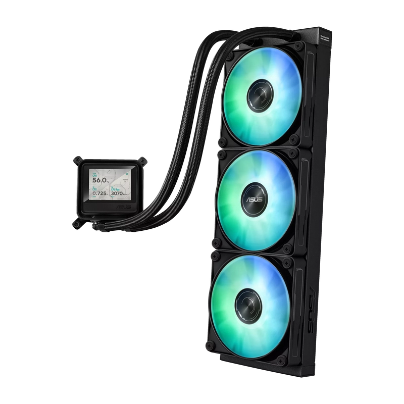 Cooler procesor ASUS MAX GAMING LC 360 ARGB LCD 120 mm
Lichid | 70.8 cfm