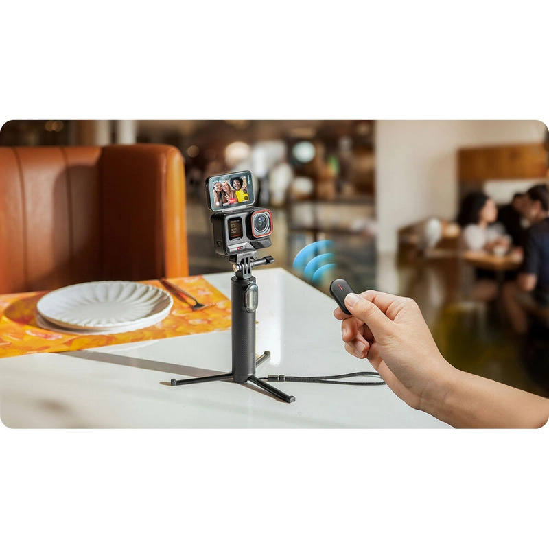 Экшн-камера Insta360 Mini 2-in-1 Tripod 2.0 Remote Kit Черный
