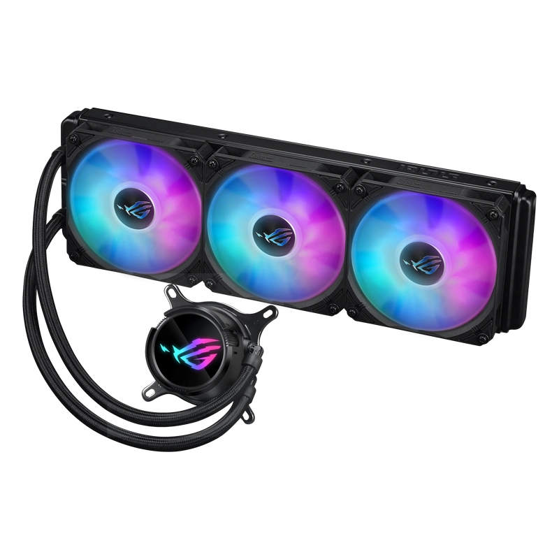 Cooler procesor ASUS ROG STRIX LC III 360 ARGB 120 mm
Lichid | 70.3 cfm